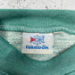 Reebok Vintage Big Logo embroidered Sportswear Sweatshirt grün M
