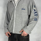 Adidas one big Logo vintage Zipper Fleece Jacke grau L