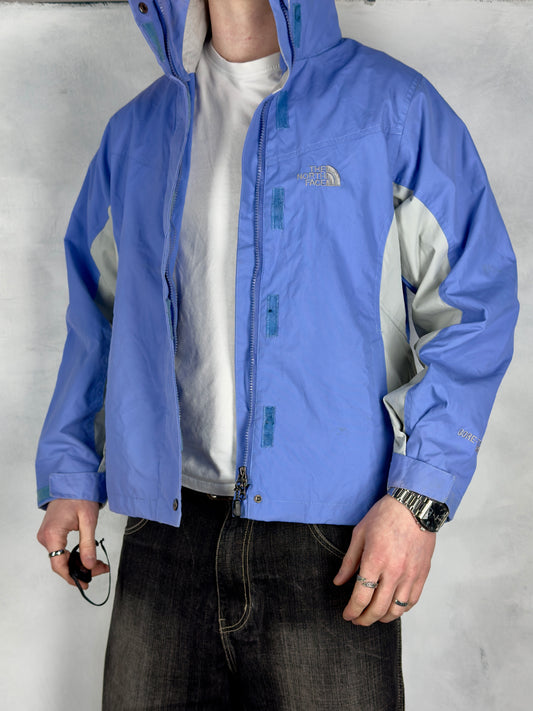 The North Face Gore-Tex vintage allwetter Jacke outdoor Windbreaker blau M
