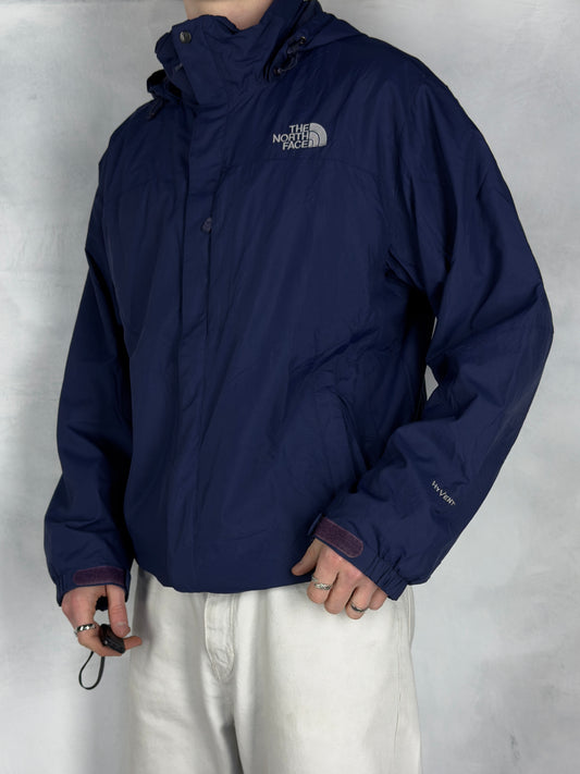 The North Face HyVent allwetter Jacke outdoor Windbreaker blau L