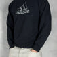 Adidas vintage big Logo Sweatshirt Crewneck schwarz S