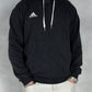 Adidas small Logo Hoodie Pullover schwarz L