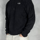 The North Face Fleece Zip Swetashirt schwarz L