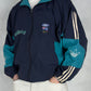 Adidas vintage Ford x Olympia x Australien Windbreaker Trackjacket blau XL