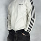Adidas Originals vintage Zipper Sweatshirt weiß M