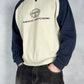 Sergio Tacchini vintage big logo Sweatshirt Crewneck creme M