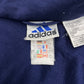 Adidas vintage Zipper Trackjacket Jacke blau weiß XL