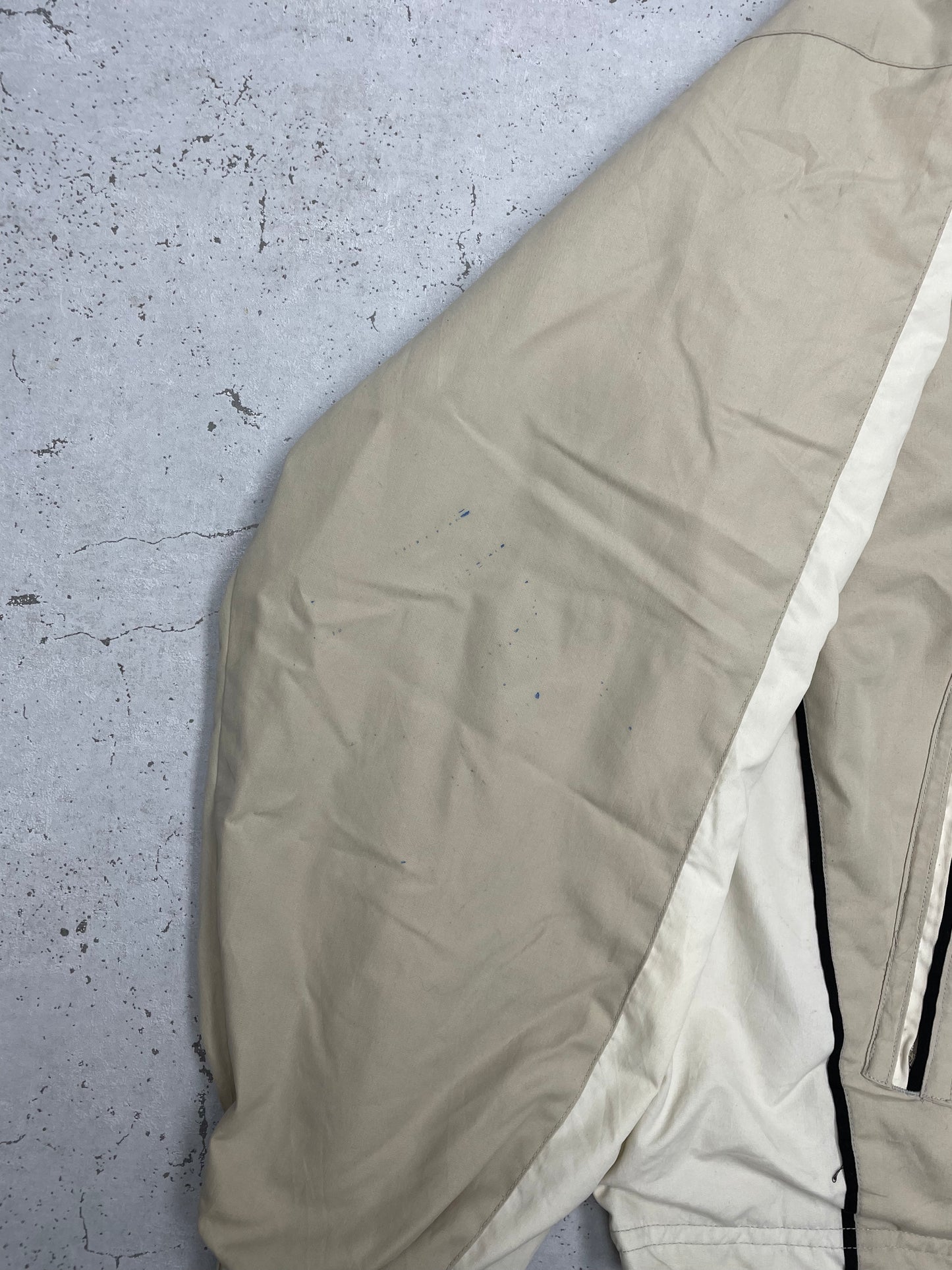 Nike vintage Football Trackjacket Jacke beige M