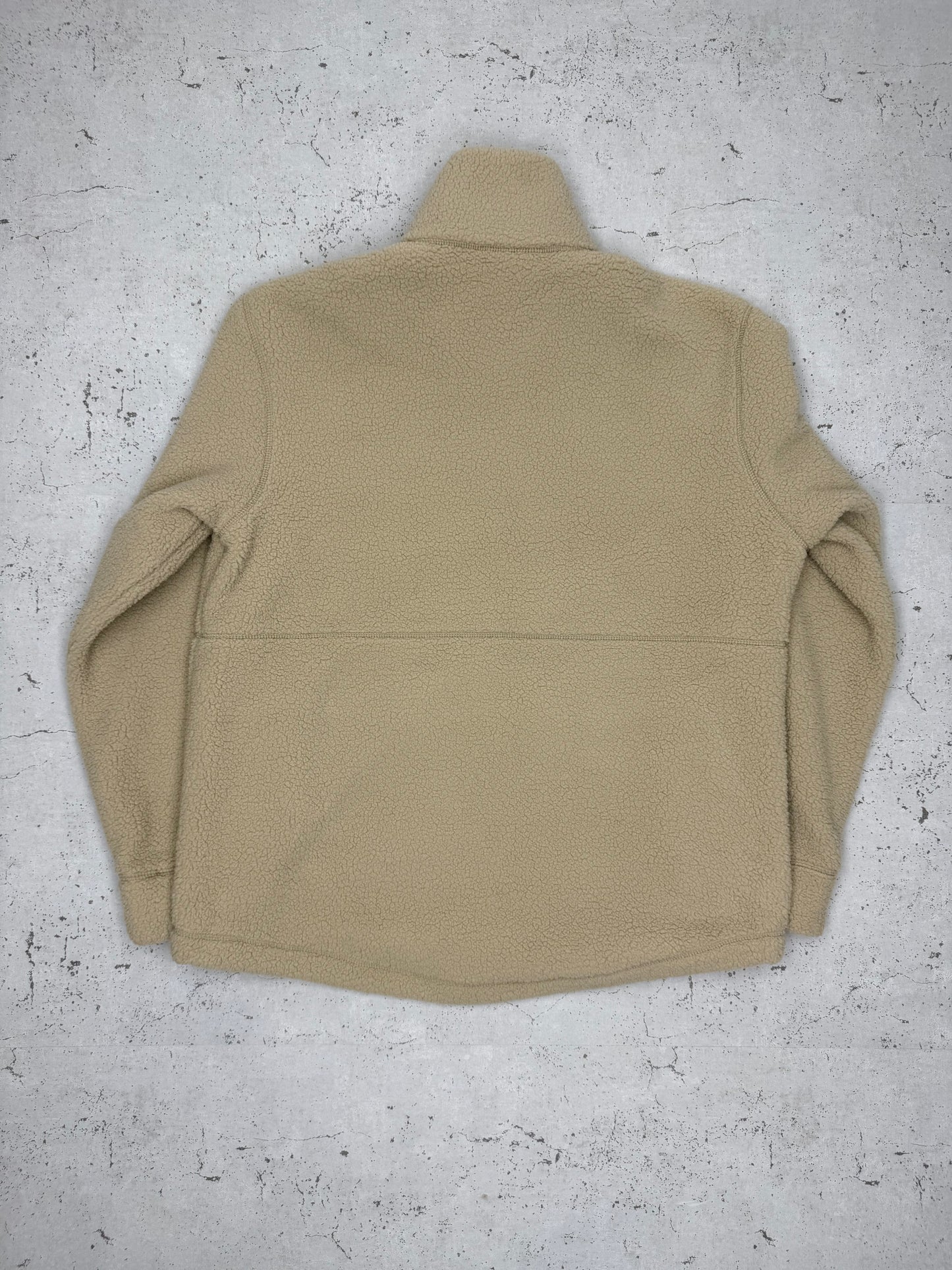 Jack Wolfskin Teddy Fleece Jacke Zipper beige M