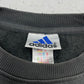 Adidas vintage Sweatshirt embroidered Logo grau M