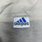 Adidas vintage Trackjacket Zipper Jacke beige schwarz L