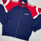 Adidas vintage Jacke Trackjacket Zipper blau S