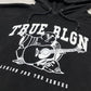 True Religion vintage Hoodie Pullover schwarz XL