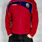 Adidas Fleecejacke zipper rot M