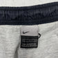 Nike rare Vintage Trackpants Jogginghose Baggy Fit stacked blau grau L