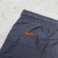Nike rare Vintage Trackpants Jogginghose Baggy Fit stacked blau grau L