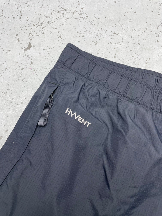The North Face HyVent outdoor Allwetter Hose Regenhose schwarz XS