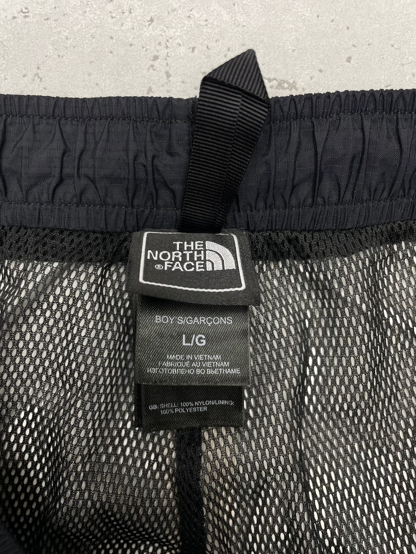 The North Face HyVent outdoor Allwetter Hose Regenhose schwarz XS