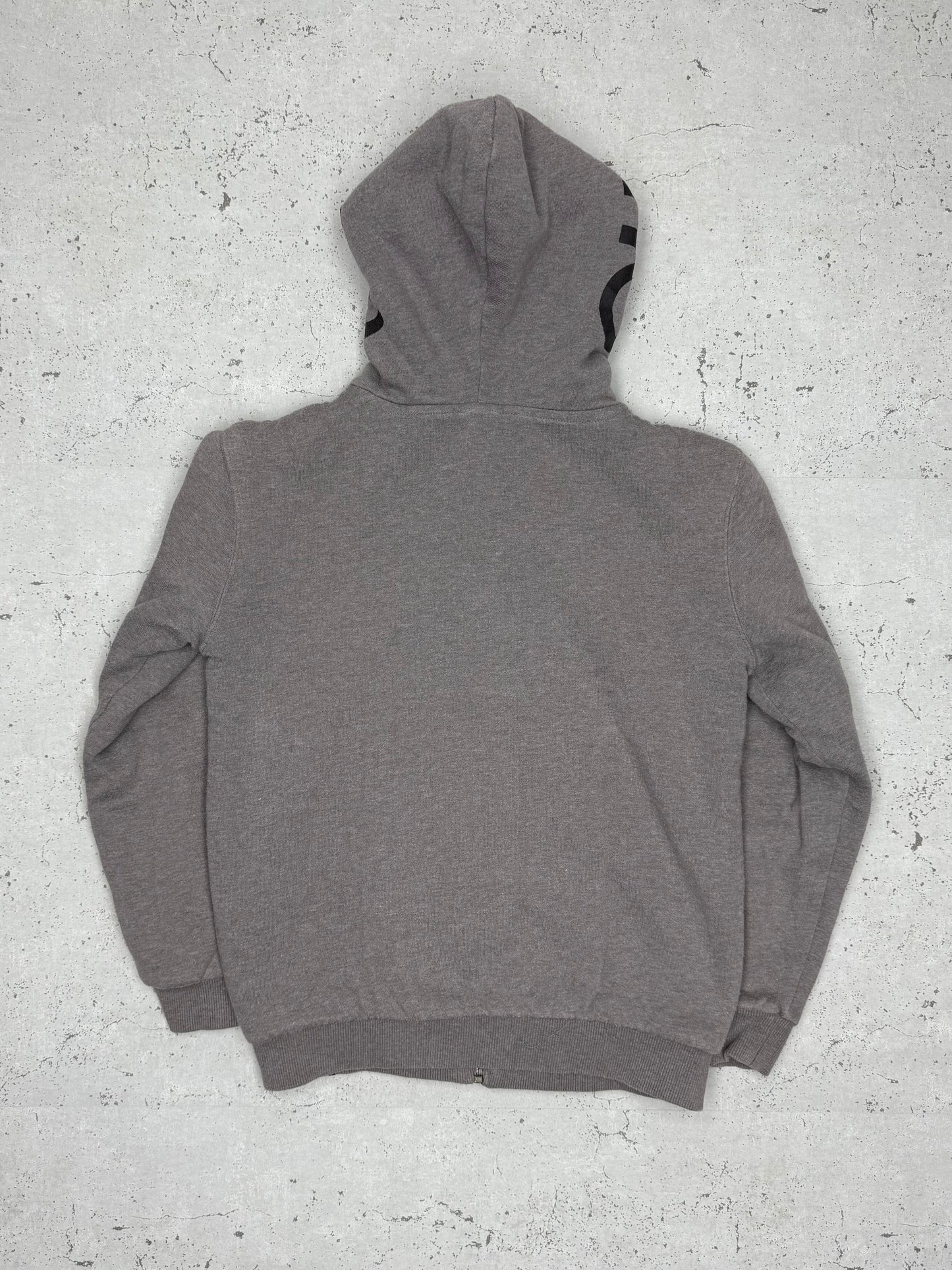 Quicksilver gefütterte Kapuzenjacke Zipper grau XS - MonkeysVintage