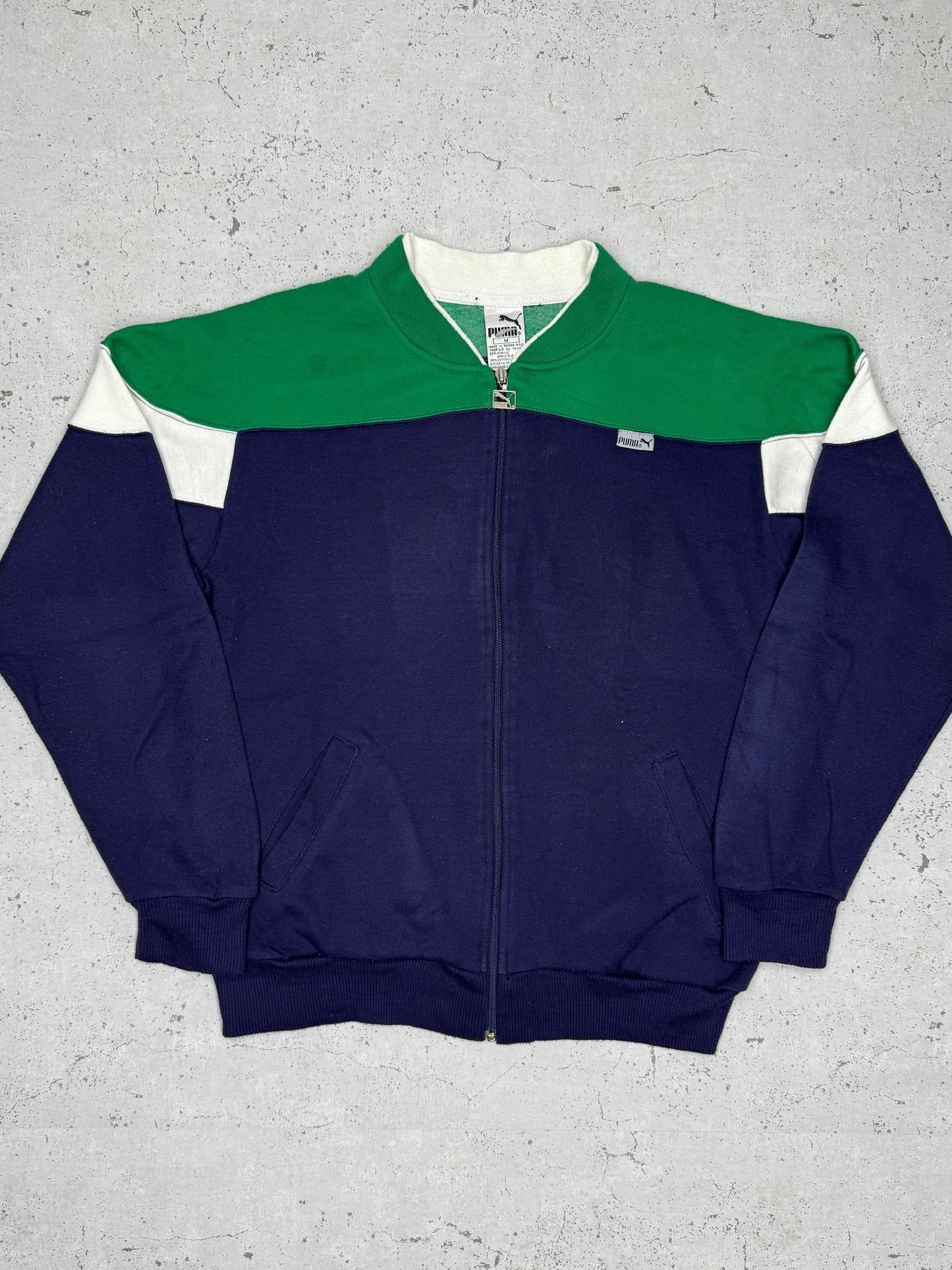Puma Vintage 90er Zipper Sweatshirt M
