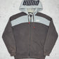 Puma Y2K Vintage Zipper Hoodie S - MonkeysVintage