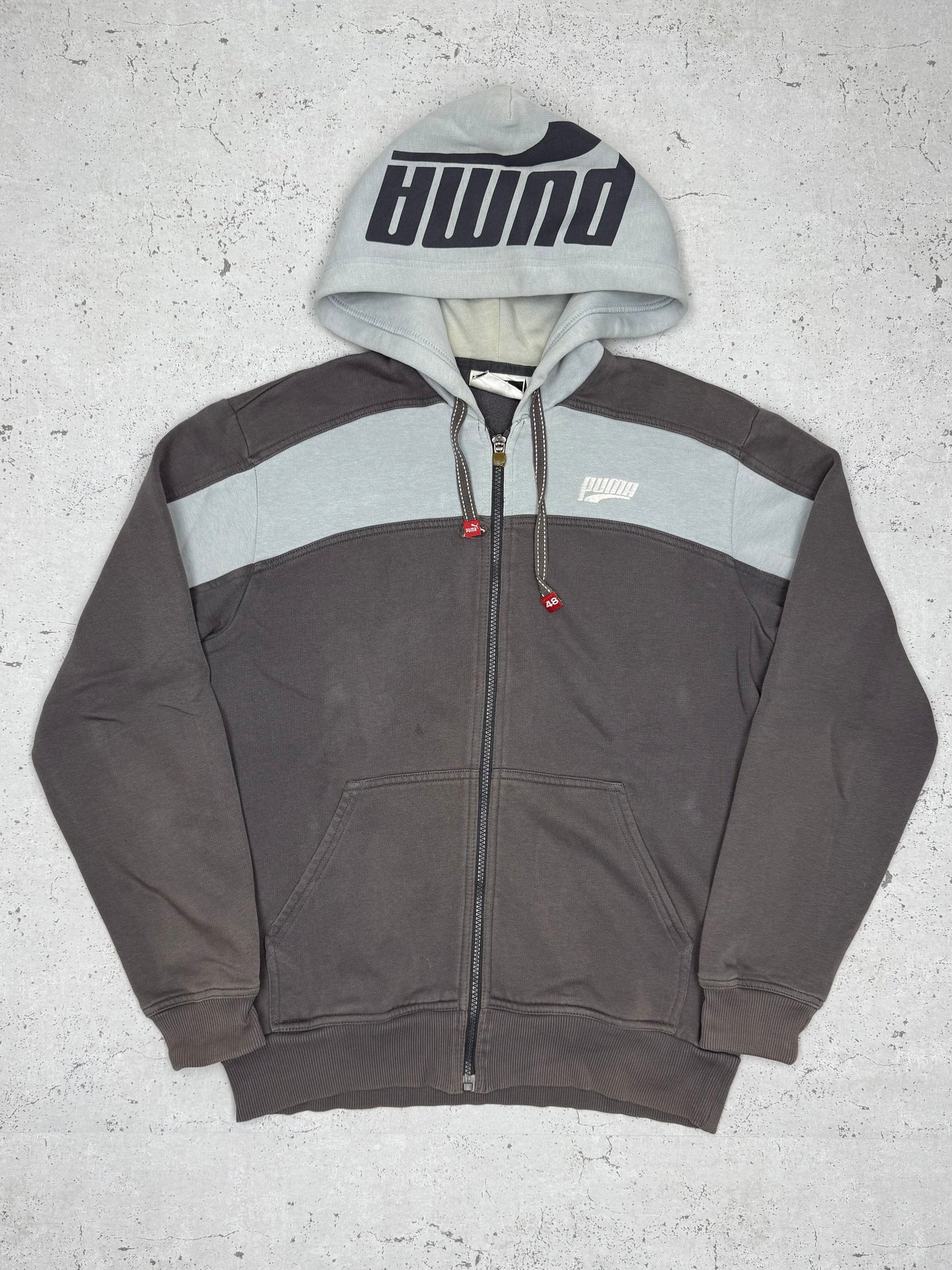 Puma Y2K Vintage Zipper Hoodie S - MonkeysVintage