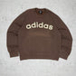 Adidas Y2K Vintage Spellout Sweatshirt embroidered S - MonkeysVintage