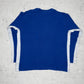 Nike Vintage sportswear Sweatshirt embroidered blau weiß L