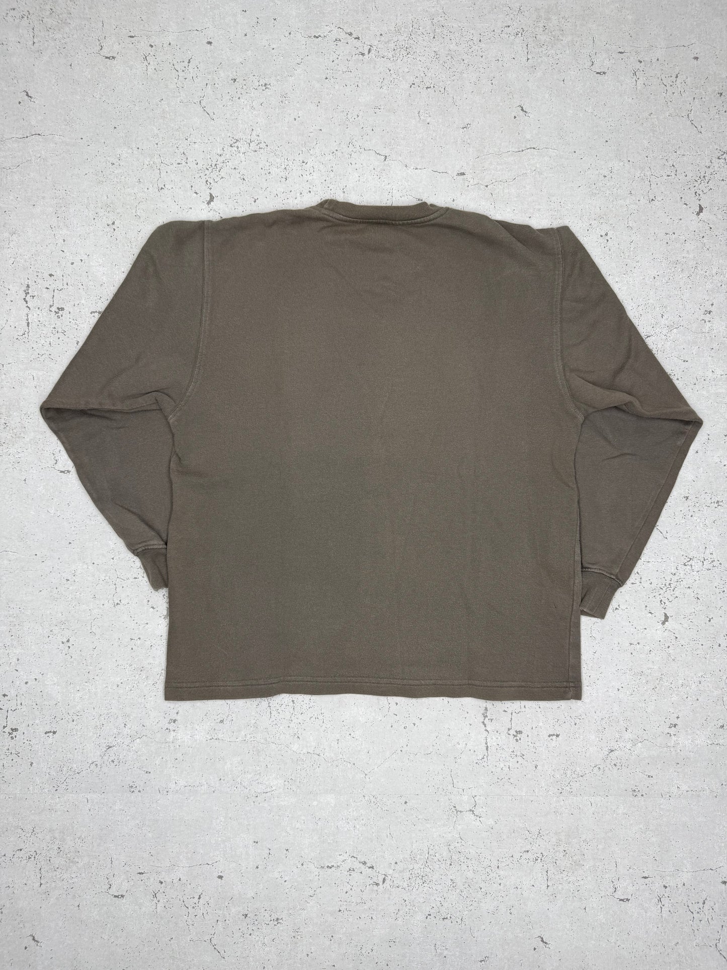 Adidas Vintage Y2K Sweatshirt grau XS