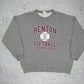 Lee USA Pro Sports Vintage Sweatshirt Grau L - MonkeysVintage