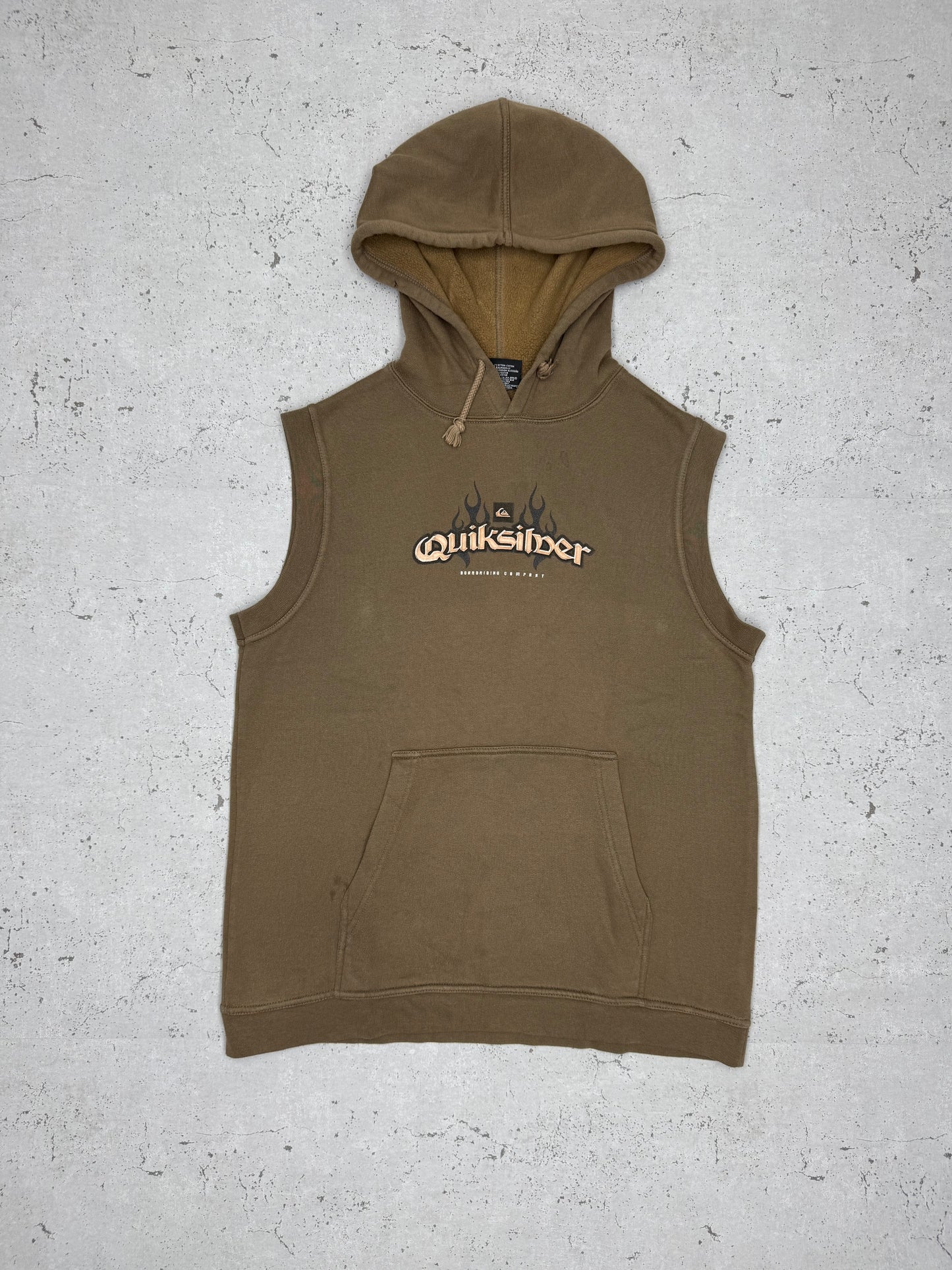 Quicksilver Vintage Weste Pullover khaki S