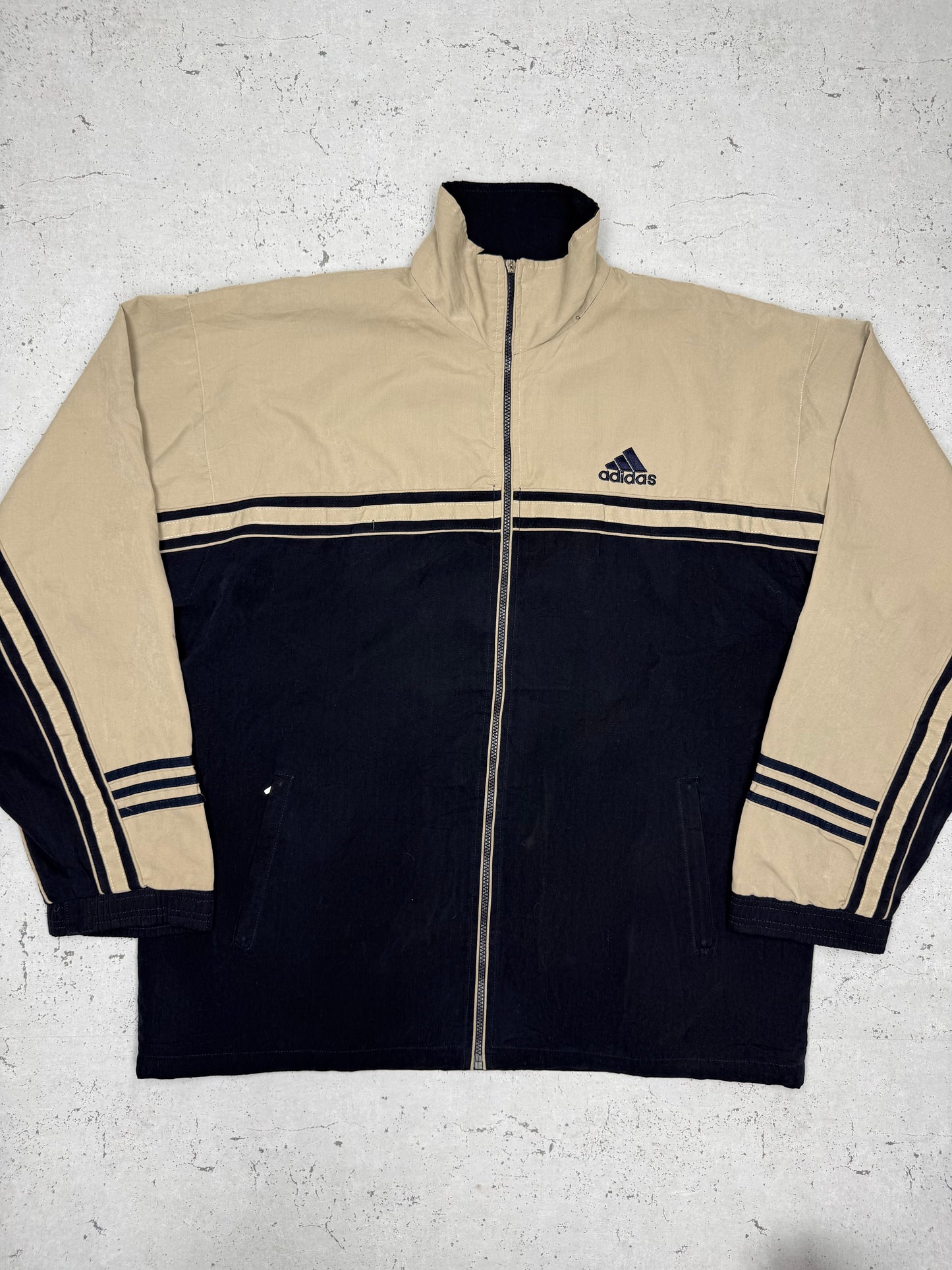 Adidas rare vintage Trackjacket Zipper Jacke XL