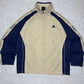 Adidas rare vintage Trackjacket Jacke blau beige XL