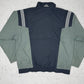 Adidas vintage Trackjacket Jacke Zipper grün blau XL
