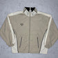 Nike vintage Football Trackjacket Jacke beige M