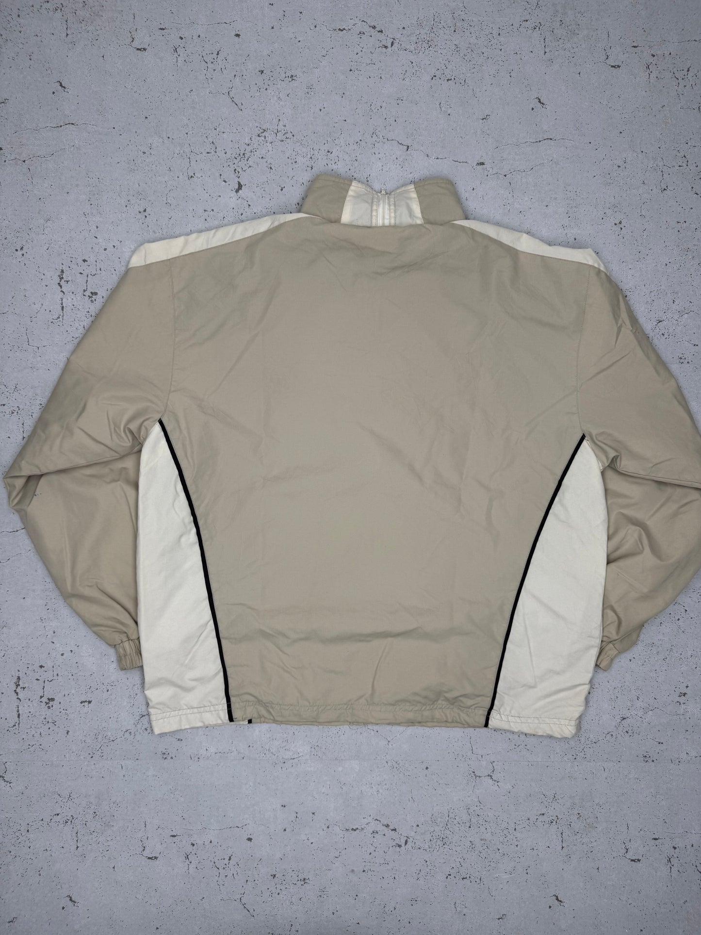 Nike vintage Football Trackjacket Jacke beige M