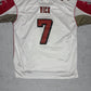 Reebok NFL Falcons Vick Vintage Trikot weiß rot XL - MonkeysVintage