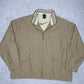 Nike vintage Jacke Trackjacket Zipper beige L