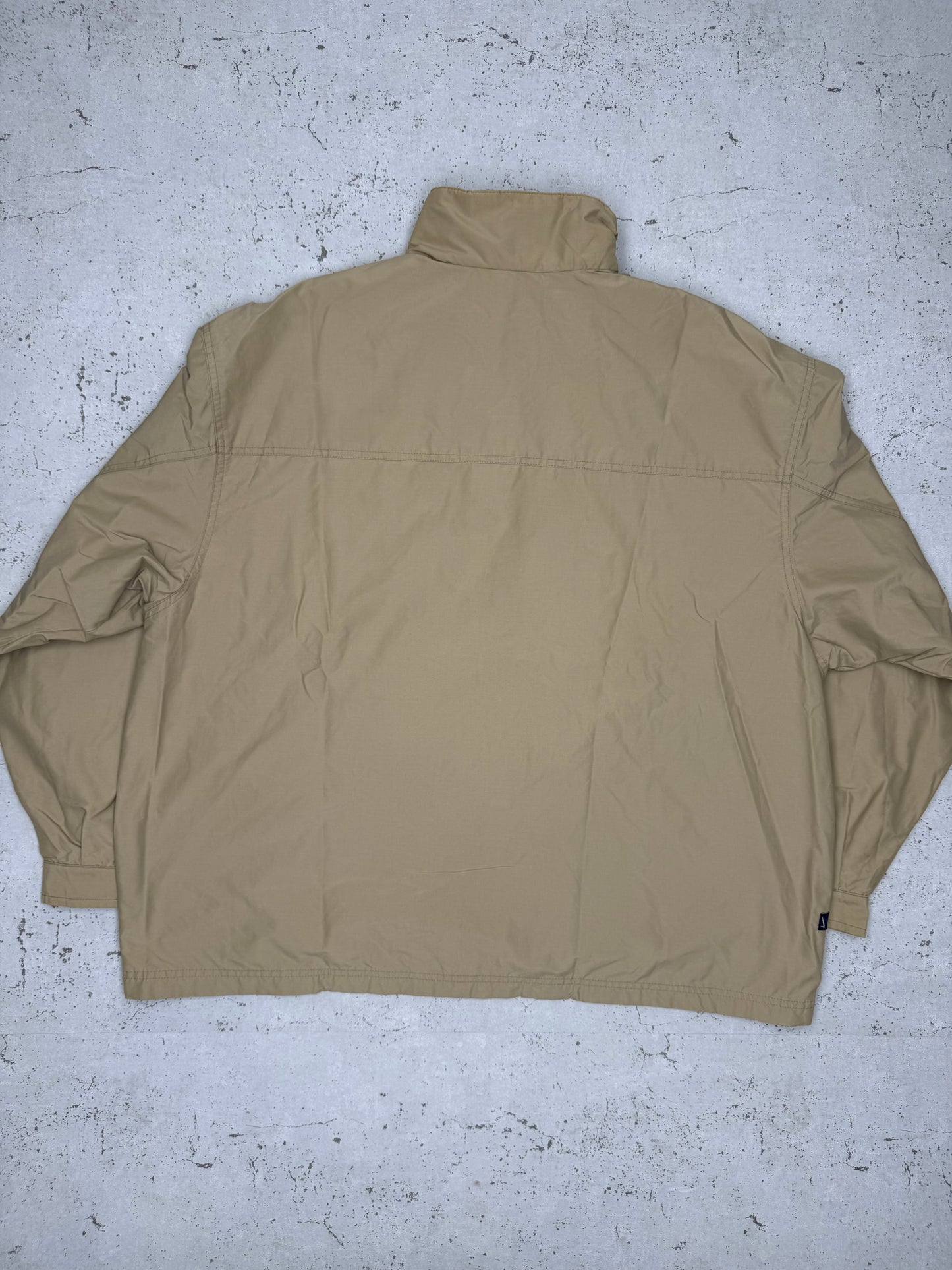 Nike vintage Jacke Trackjacket Zipper beige L