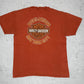 Harley Davidson Y2K Vintage T-Shirt orange XL
