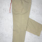 Nike vintage Trackpants Jogginghose Baggy Fit stacked beige XL