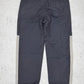 Nike rare Vintage Trackpants Jogginghose Baggy Fit stacked blau grau L