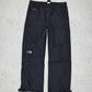 The North Face HyVent outdoor Allwetter Hose Regenhose schwarz XS