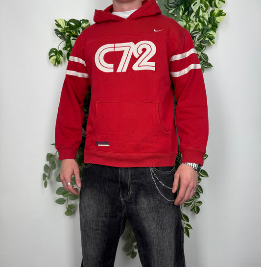 Nike Cortez VIntage Hoodie rot weiß M
