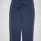 Reebok vintage Trackpants Jogginghose Baggy Fit stacked blau XL