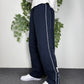 Reebok vintage Trackpants Jogginghose Baggy Fit stacked blau XL
