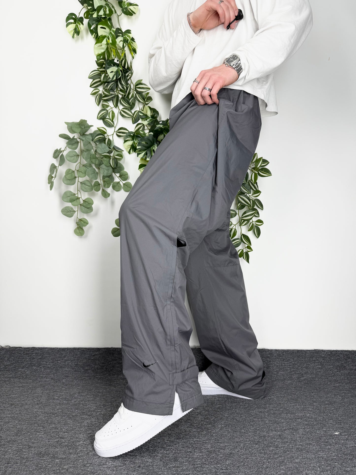 Nike Golf vintage Trackpants Jogginghose Baggy Fit stacked XL