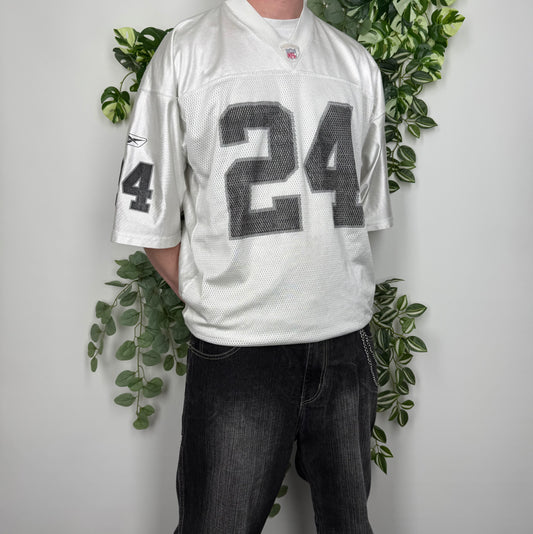 NFL Reebok Raiders Woodson Vintage Trikot XL - MonkeysVintage