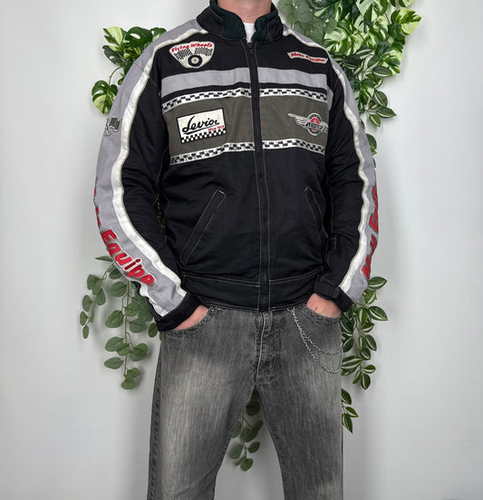 Levior Racing Jacke Motorbike schwarz L