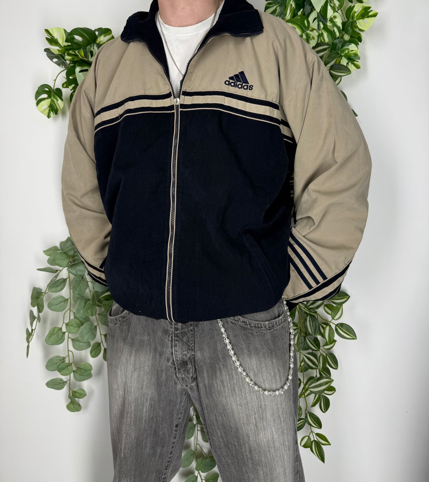 Adidas rare vintage Trackjacket Zipper Jacke XL